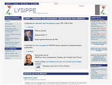 Tablet Screenshot of lysippe.com